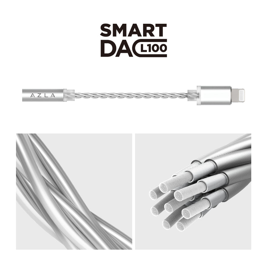 AZLA SmartDac L100 Silver for Lightning