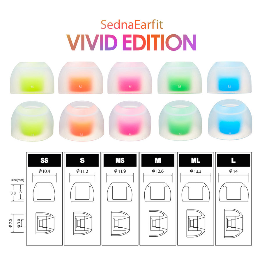 SednaEarfit VIVID Edition